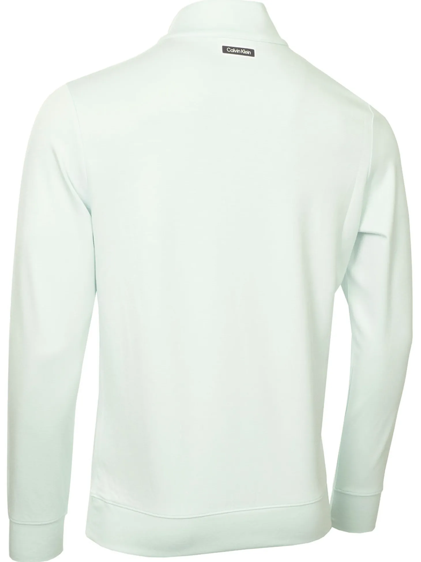 Calvin Klein Concord Half Zip Sweater - Light Jade