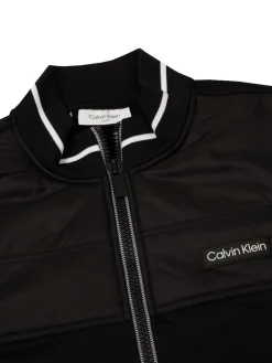 Calvin Klein Concourse Hybrid Full-Zip Gilet - Black