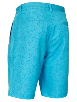 Calvin Klein Printed Bullet Regular Fit Stretch Short - Aquarius