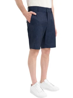 Calvin Klein Printed Bullet Regular Fit Stretch Short - Navy