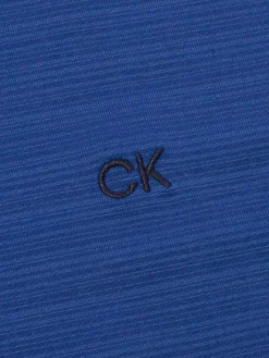 Calvin Klein Whisper Polo Shirt - Royal