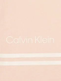 Calvin Klein Womens Bellevue Sleeveless Polo Shirt - Shell Pink