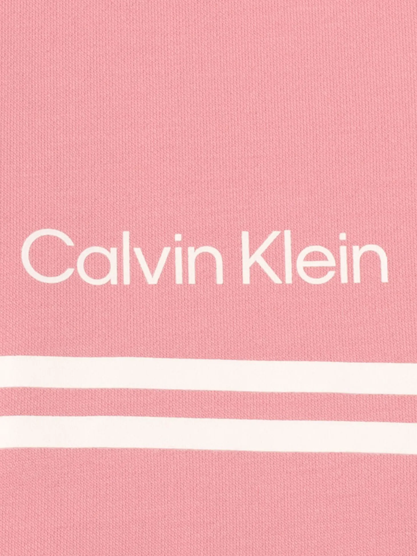 Calvin Klein Womens Bellevue Sleeveless Polo Shirt - Powder Pink