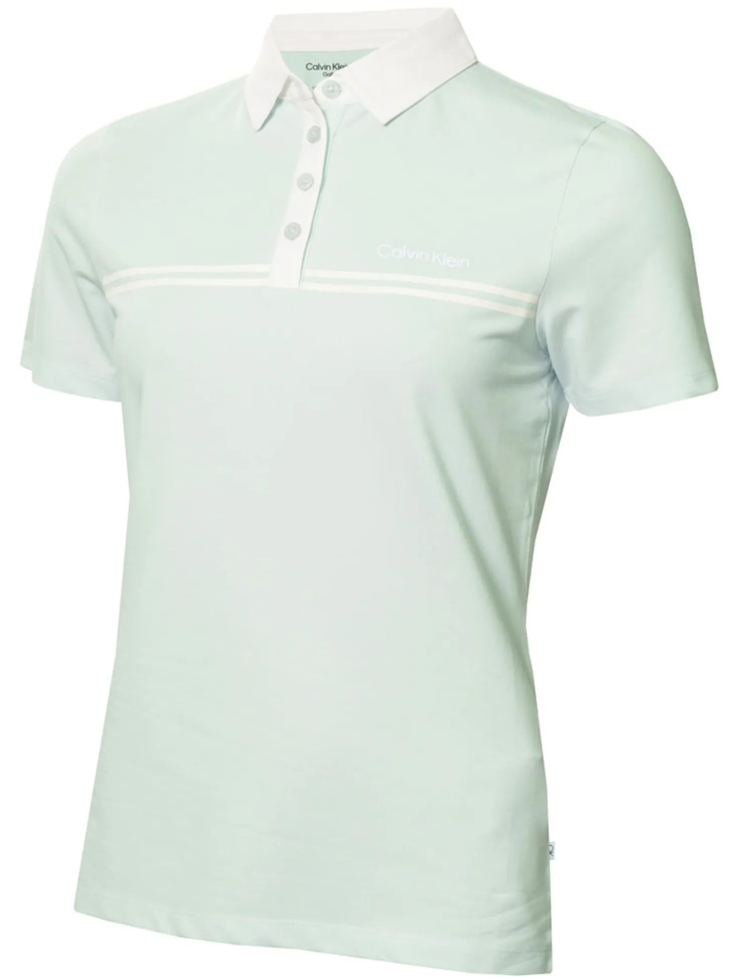 Calvin Klein Womens Bellevue Polo Shirt - Light Jade