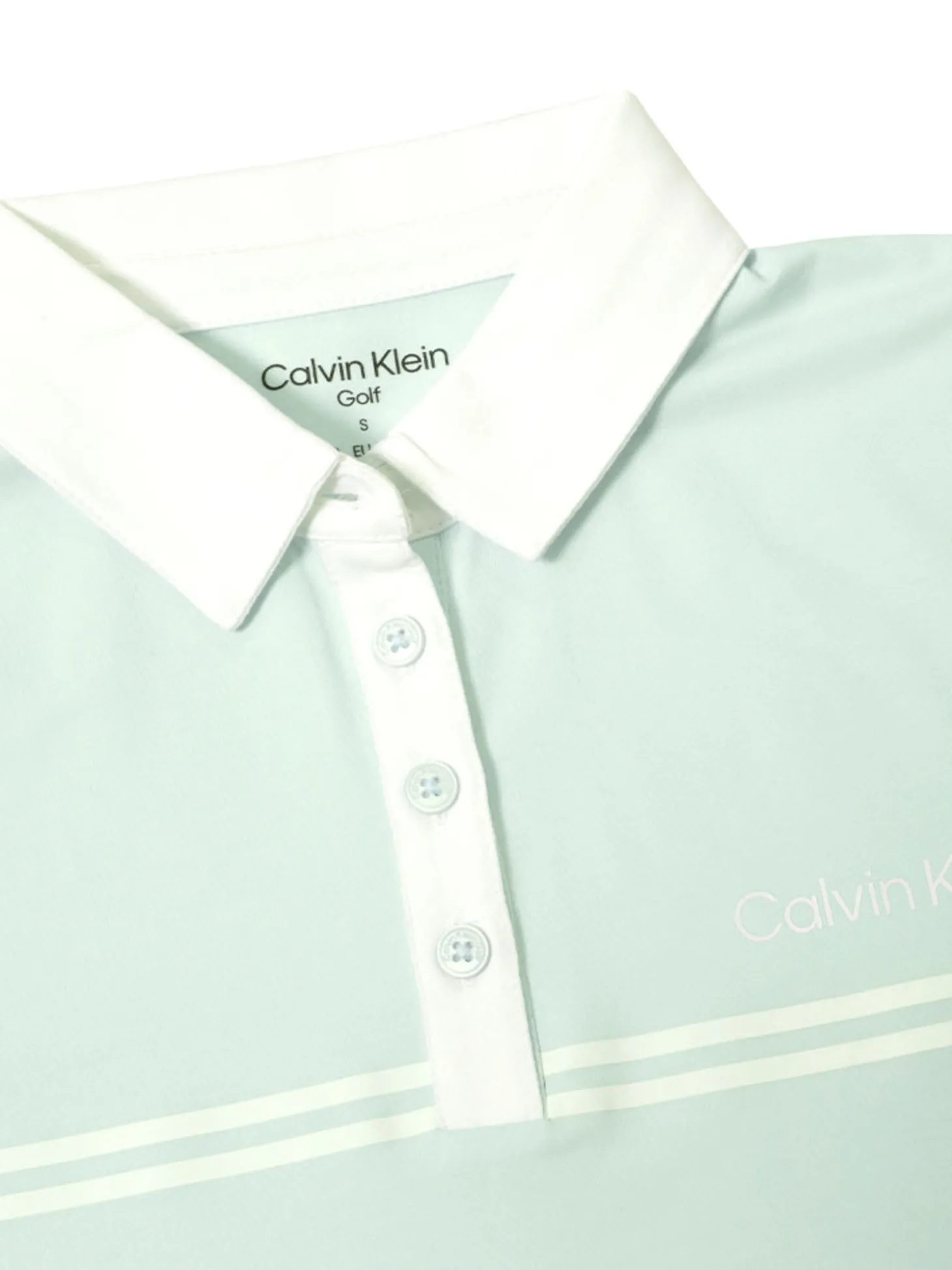 Calvin Klein Womens Bellevue Polo Shirt - Light Jade