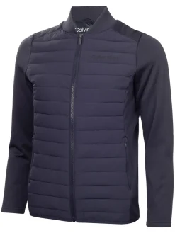 Calvin Klein Womens Beryline Hybrid Jacket - Navy