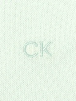 Calvin Klein Womens Brightmeadow Sleeveless Polo Shirt - Light Jade