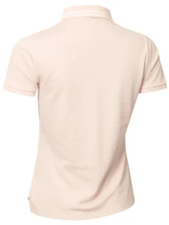 Calvin Klein Womens Brightmeadow Polo Shirt - Shell Pink