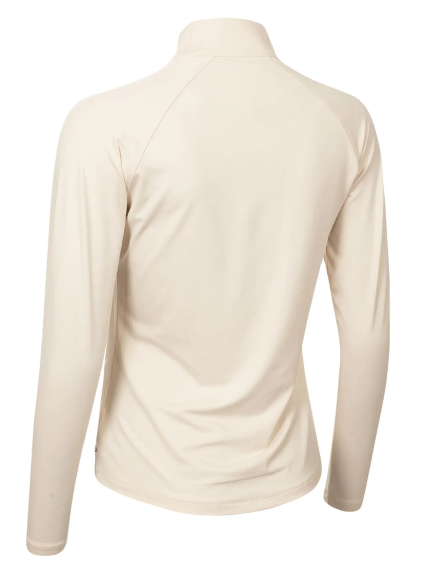 Calvin Klein Womens Dakota Quarter Zip Top - Tapioca