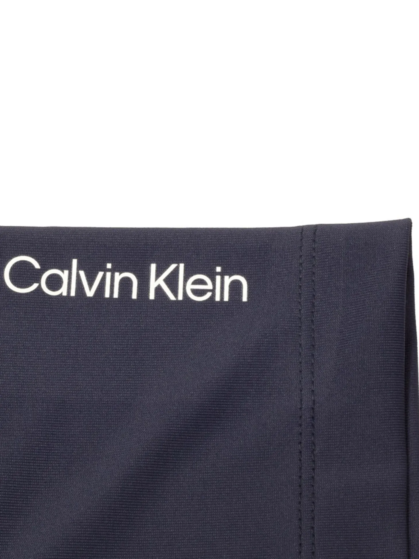 Calvin Klein Womens Harmony Printed Polo Shirt - White