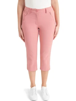 Calvin Klein Womens Isabel Capri Trouser - Powder Pink