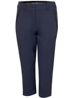 Calvin Klein Womens Isabel Capri Trouser - Navy