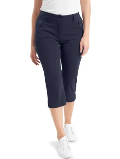 Calvin Klein Womens Isabel Capri Trouser - Navy
