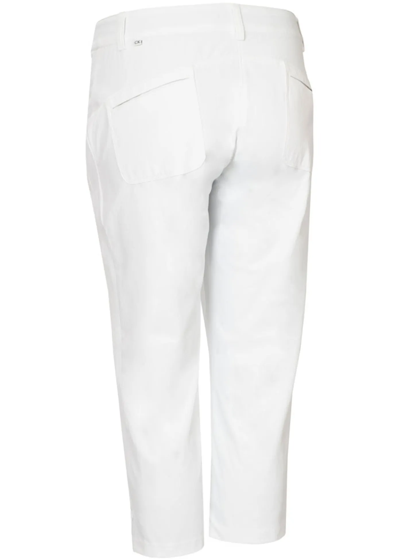 Calvin Klein Womens Isabel Capri Trouser - White