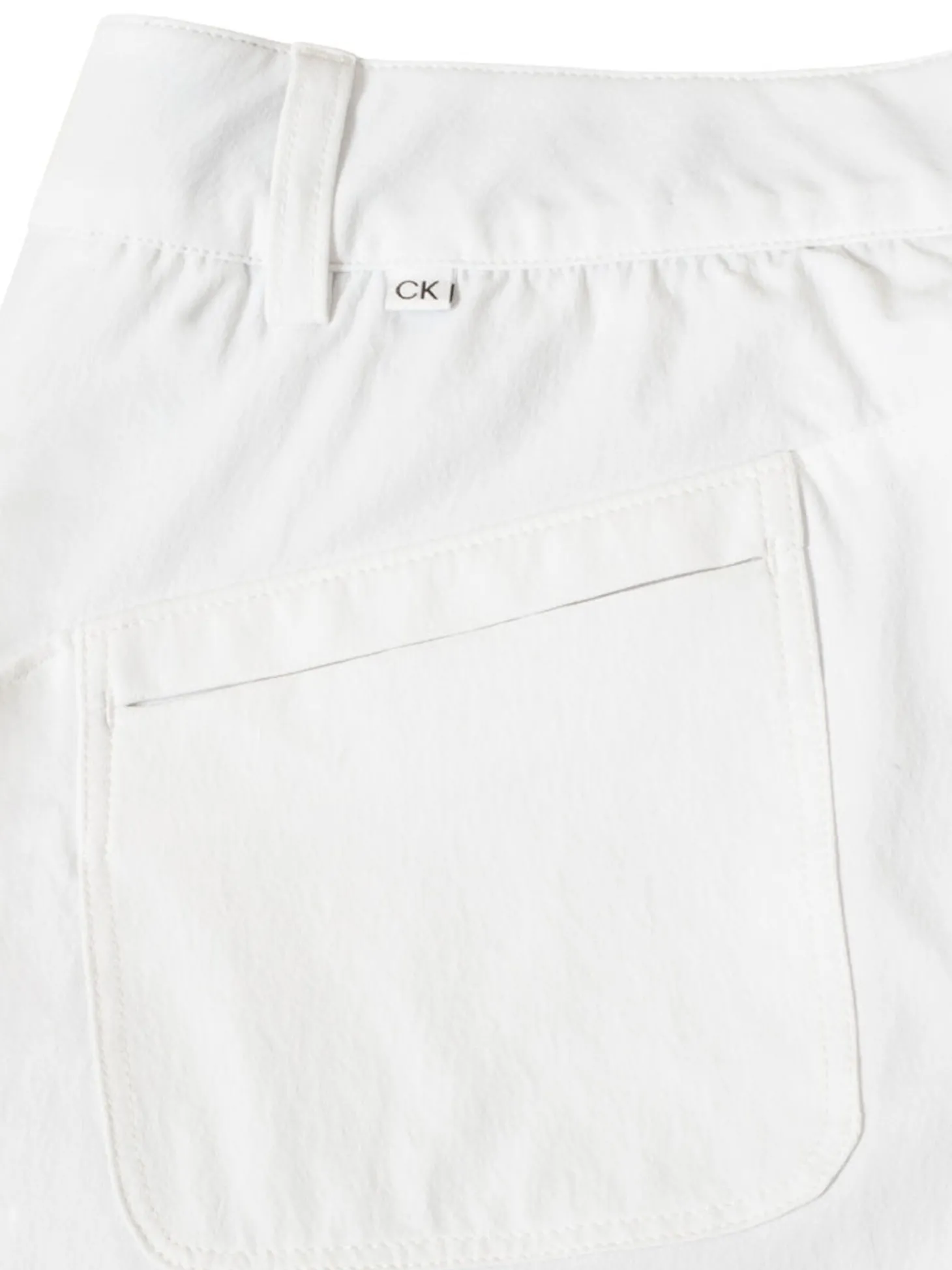 Calvin Klein Womens Isabel Capri Trouser - White