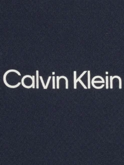 Calvin Klein Womens Monroe Short Sleeve Dress - Navy