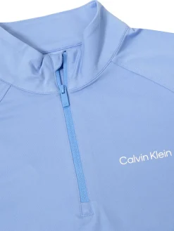 Calvin Klein Womens San Marco's 1/4-Zip - Cornflower Blue