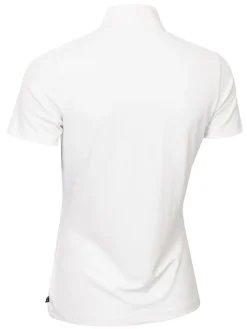 Calvin Klein Womens Tattler Mock Neck Top - White