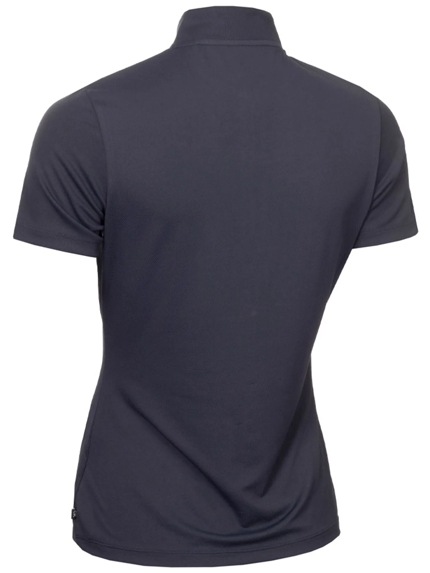 Calvin Klein Womens Tattler Mock Neck Top - Navy