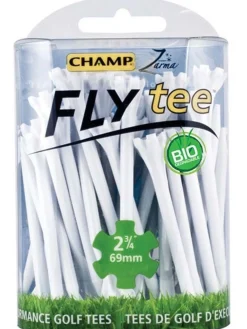 CHAMP Fly Tees 30 Pack 2.75 Inch White