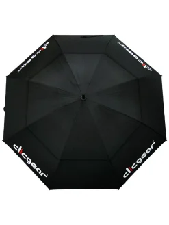 Clicgear Double Canopy 68 Inch Umbrella - Black