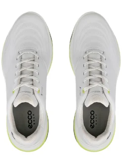 Ecco M LT1 Golf Shoes - White/Lime