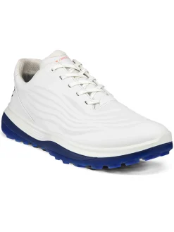 Ecco M LT1 Golf Shoes - White/Blue