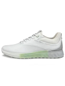 Ecco Women's S-Three Golf Shoes - White/Matcha