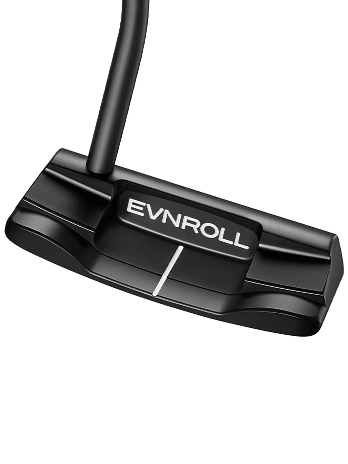 Evnroll ER2 MidBlade Black Putter - TourTac Grip