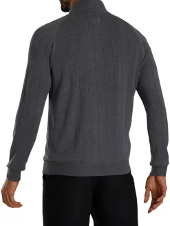 FootJoy Drop Needle Pullover - Heather Charcoal