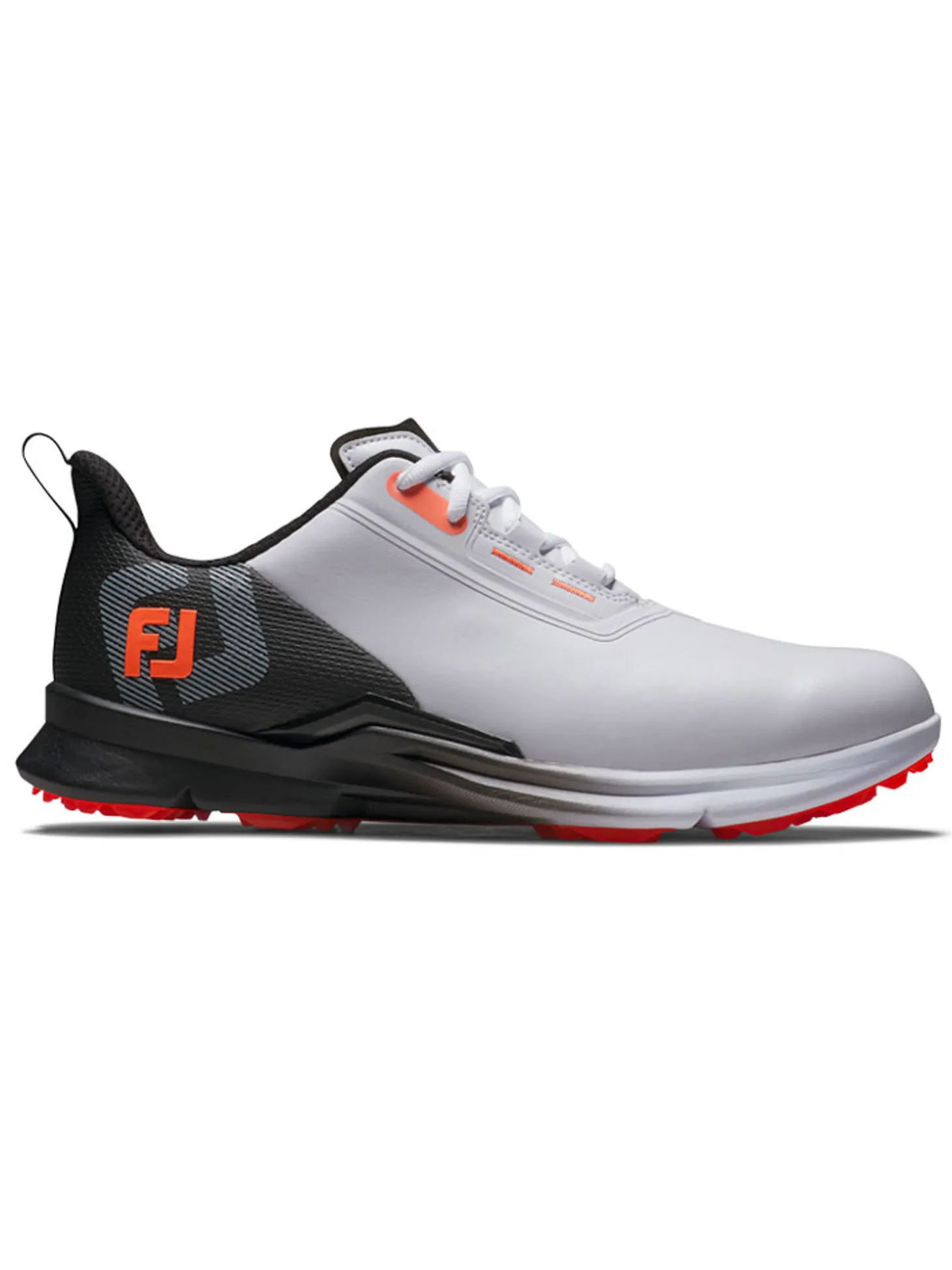 FootJoy Fuel Golf Shoes - White/Black/Coral