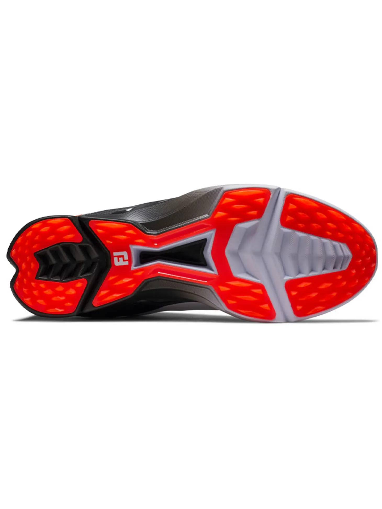 FootJoy Fuel Golf Shoes - White/Black/Coral