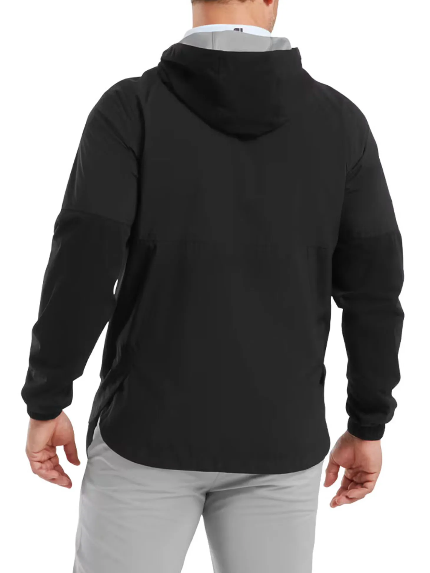 FootJoy HydroLite X Rain Hoodie - Black