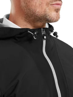 FootJoy HydroLite X Rain Hoodie - Black