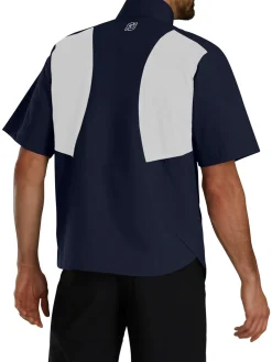 FootJoy HydroLite X Short Sleeve Rain Jacket - Navy