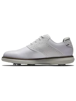 FootJoy Junior Traditions Golf Shoes - White