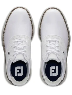 FootJoy Junior Traditions Golf Shoes - White
