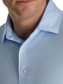 FootJoy Long Sleeve Sun Protection Polo - Sky