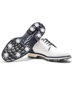 FootJoy Premiere Series Harris Tweed Field Limited Golf Shoes - White/Navy