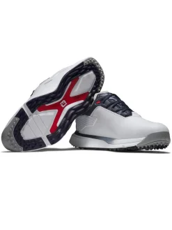FootJoy Pro SLX Golf Shoes - White/Navy/Red