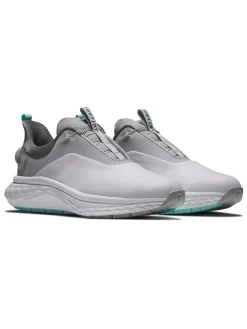 FootJoy Quantum BOA Golf Shoes - White/Grey