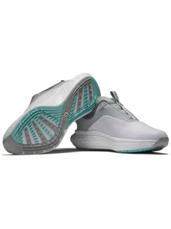 FootJoy Quantum BOA Golf Shoes - White/Grey