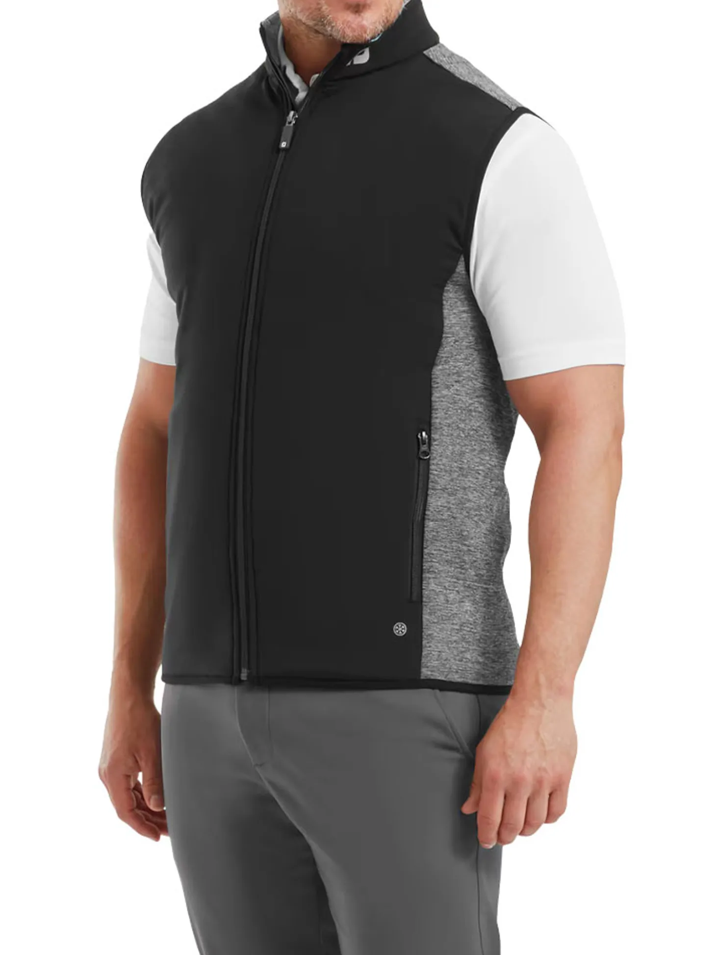 FootJoy Thermoseries Hybrid Vest (Athletic Fit) - Black