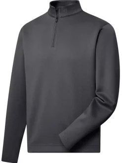 FootJoy Tonal Block Pullover (Athletic Fit) - Charcoal