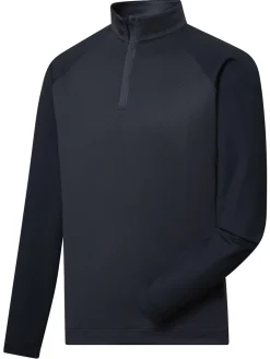 FootJoy Tonal Dot Block Midlayer (Athletic Fit) - Black