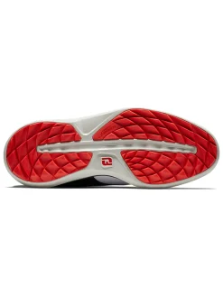 FootJoy Traditions Spikeless Golf Shoes - White/Black