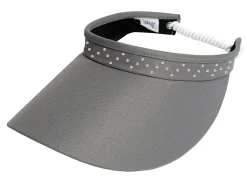 Glove It Bling Crystal Coil Visor - Grey