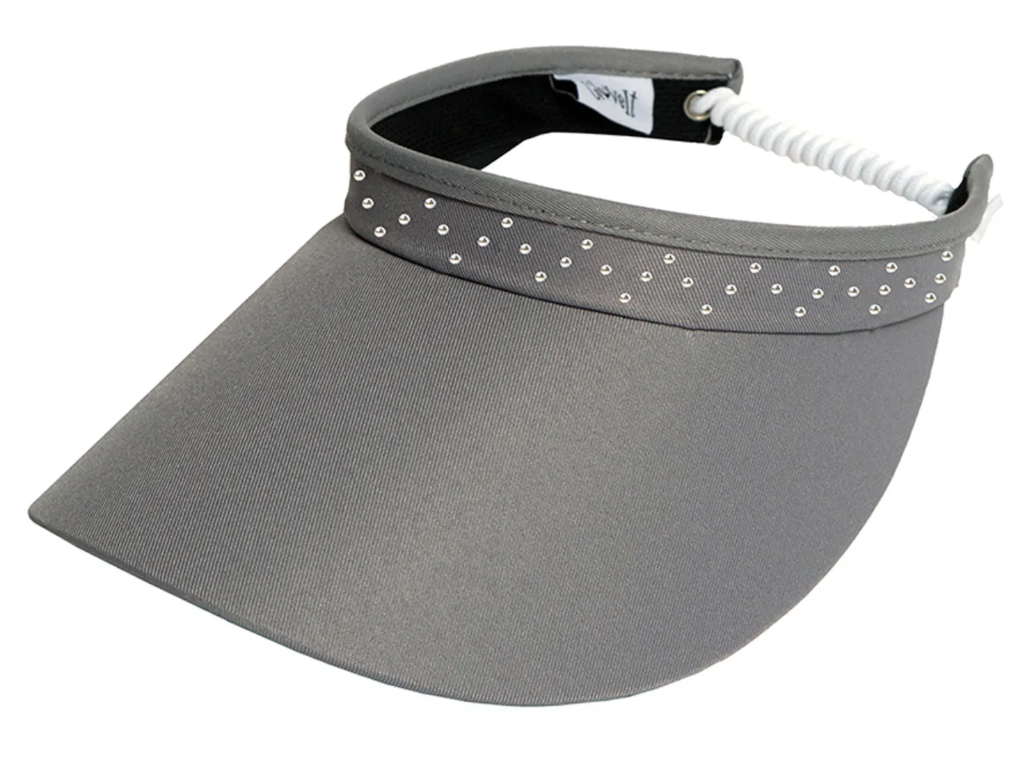 Glove It Bling Crystal Coil Visor - Grey