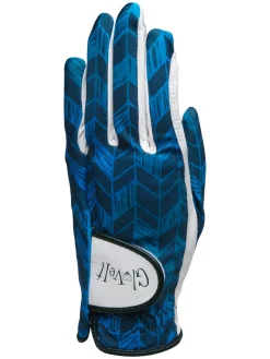 Glove It Women's Golf Glove - Teal Chevron