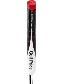 Golf Pride Reverse Taper Pistol Putter Grip - Back/White